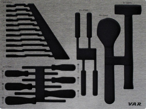 [#PL-FA003543022] VAR Schubladeneinsatz Schlüssel  MO-52411