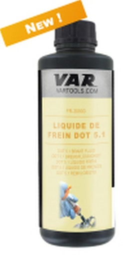 [#PL-FA003540726] VAR Bremsflüssigkeit DOT 5.1 500ml FR-30900