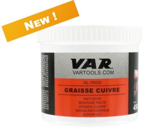 [#PL-FA003542256] VAR Anti-Seize Kupferpaste 450ml NL-76600