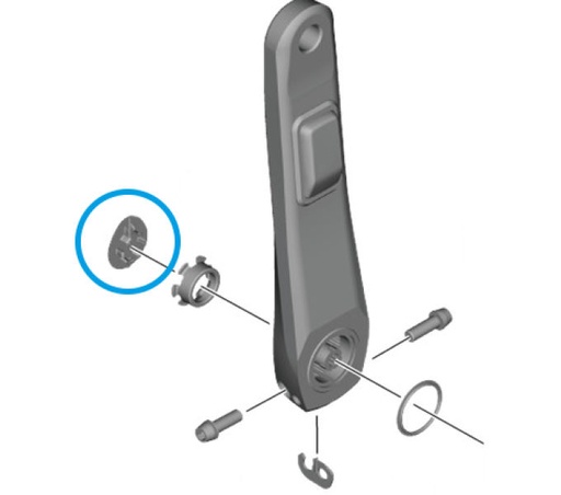 [#PL-Y0N500025] SHIMANO FC-R9200-P OUTER CAP