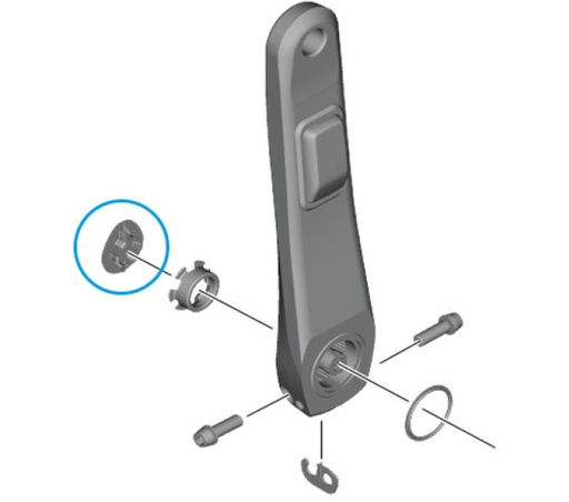 [#PL-Y0PW00025] SHIMANO FC-R8100-P OUTER CAP