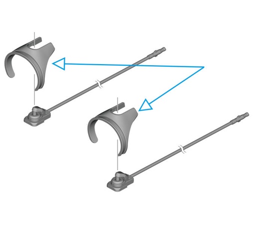 [#PL-Y0NH05200] SHIMANO SW-RS801 BAND D31.8