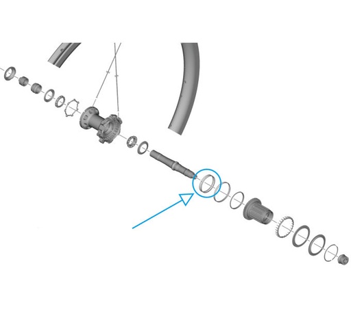 [#PL-Y0ML07000] SHIMANO WH-R9270-C50-TU-R COIL SPRING