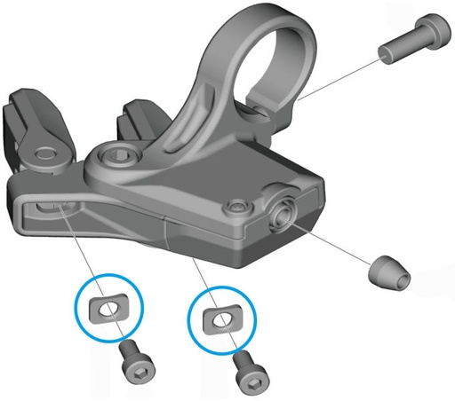 [#PL-Y0SA9802T] SHIMANO SW-M8150 LEVER UNIT FIXING WASHER (1P)