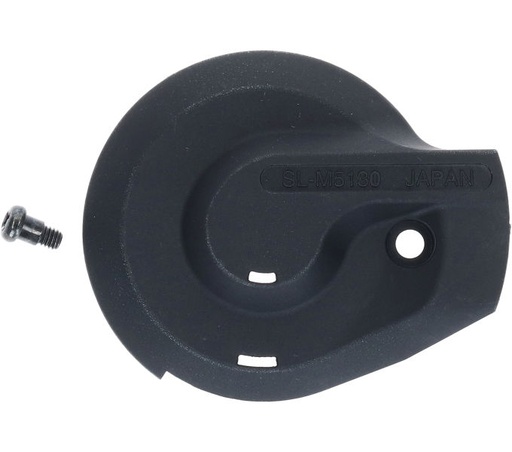 [#PL-Y0NB98020] SHIMANO SL-M5130-R10 R.H.MAINLEVER COVER &FIXING SCREW