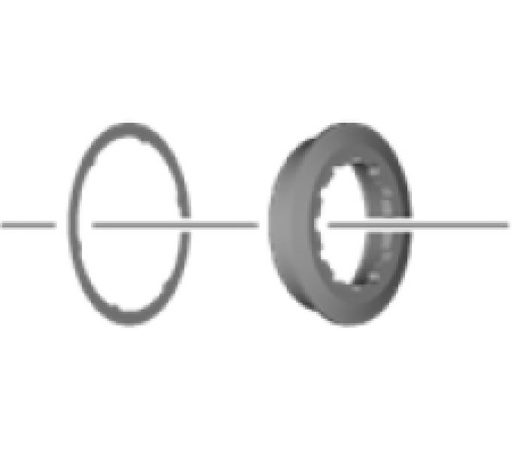 [#PL-Y0NR98010] SHIMANO CS-R8100 LOCK RING & WASHER