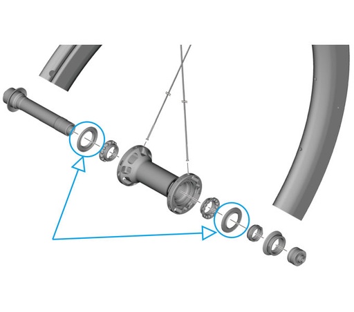 [#PL-Y0MK09000] SHIMANO WH-R9270-C50-TU-F SEAL RING