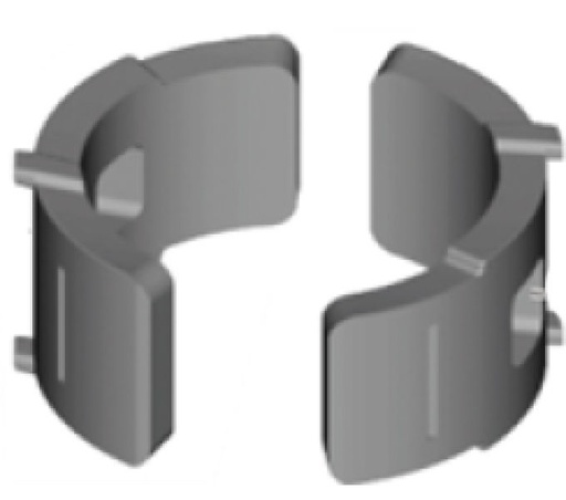 [#PL-Y5PC98040] SHIMANO FD-M4000 CLAMP BAND ADPTERS FOR M-SIZE /31.8MM FOR TS