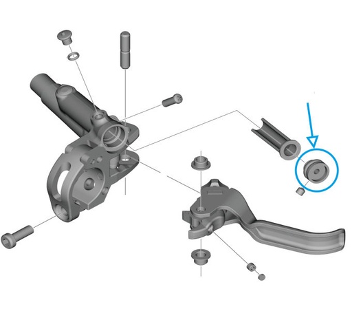 [#PL-Y8V39802T] SHIMANO BL-M820 CAP