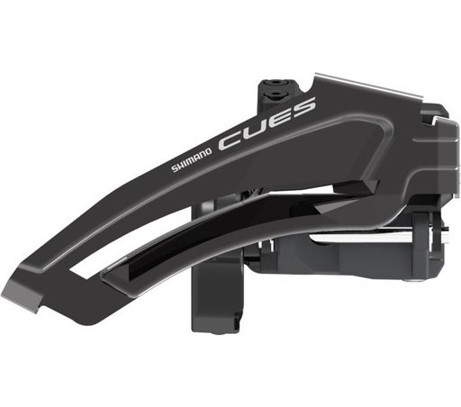 [#PL-EFDU8010LX3] SHIMANO FRONT DERAILLEUR, FD-U8010-L, CUES, FOR 2X10/11,LOW CLAMP, TOP-SWING, 34