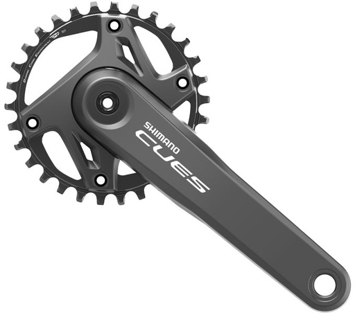 [#PL-EFCU60001EXA0] SHIMANO FRONT CHAINWHEEL, FC-U6000-1, CUES, FOR REAR 9/10/11-SPEED, 2-PCS FC, 17