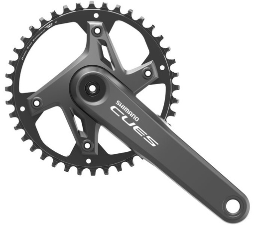 [#PL-EFCU60001EXB0X] SHIMANO FRONT CHAINWHEEL, FC-U6000-1, CUES, FOR REAR 9/10/11-SPEED, 2-PCS FC, 17