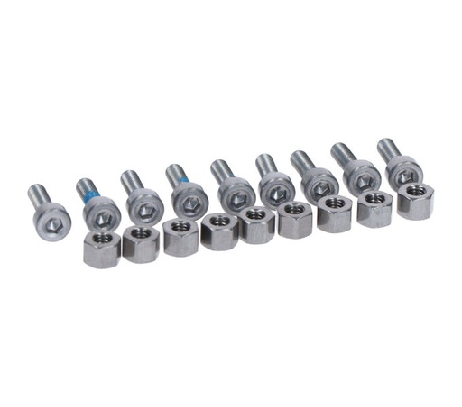 [#PL-YL8X98030] SHIMANO PD-GR400 PIN BOLT AND NUT 9PCS