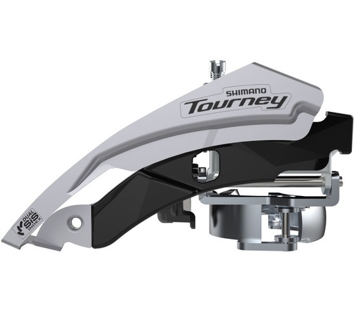 [#PL-EFDTY600LML6] SHIMANO FRONT DERAILLEUR, FD-TY600-L6, TOURNEY, FOR 3X6/7/8, TOP-SWING, DUAL-PUL