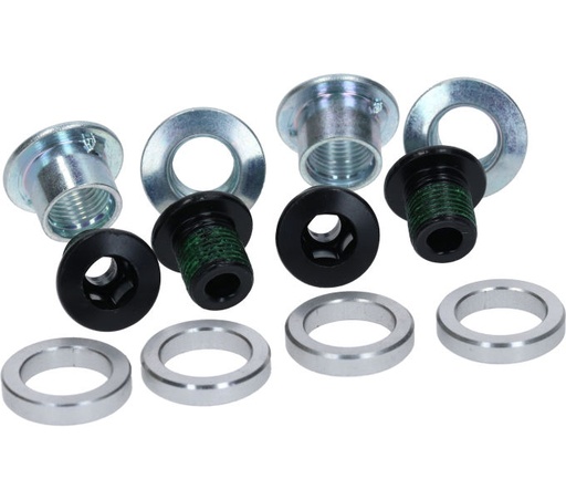 [#PL-Y0L498040] SHIMANO FC-M610 GEAR FIXING BOLT UNIT 4 SETS