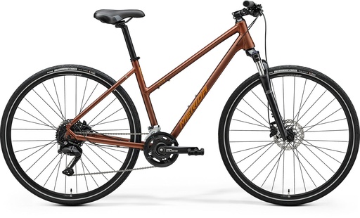 [#BF-2500758] MERIDA CROSSWAY 100 III2 NŐI M MATT BRONZ (EZÜST-BARNA) /25/