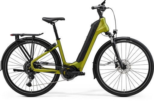 [#BF-2500202] MERIDA eSPRESSO CITY 500 EQ III1 XS MATT ŐSZIZÖLD (FEKETE) - SHIMANO