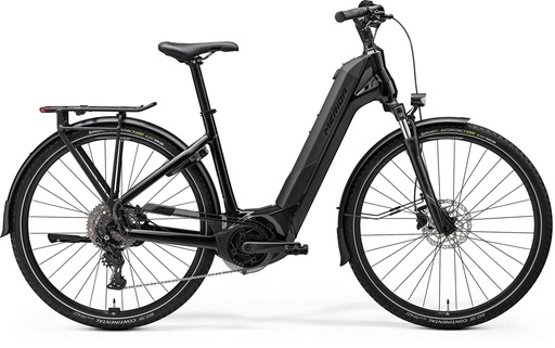[#BF-2500279] MERIDA eFLOAT CITY 400 EQ I2 S METÁLFEKETE (FEGYVERSZÜRKE) - BOSCH