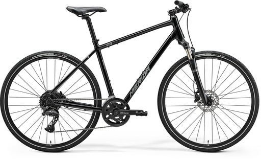 [#BF-2500720] MERIDA CROSSWAY 300 III2 FÉNYES FEKETE (EZÜST)