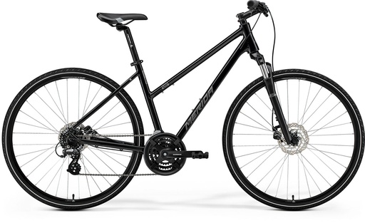 [#BF-2500984] MERIDA CROSSWAY 10 III1 NŐI FEKETE (EZÜST)