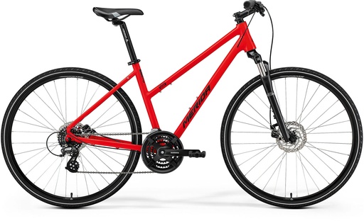 [#BF-2500992] MERIDA CROSSWAY 10 III1 NŐI XXS MATT PIROS (FEKETE)