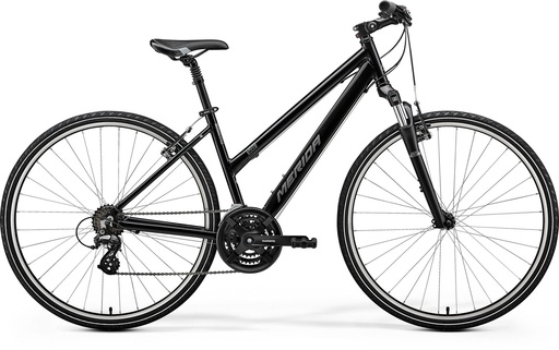 [#BF-2501107] MERIDA CROSSWAY 10-V SE I1 NŐI M FEKETE (EZÜST)