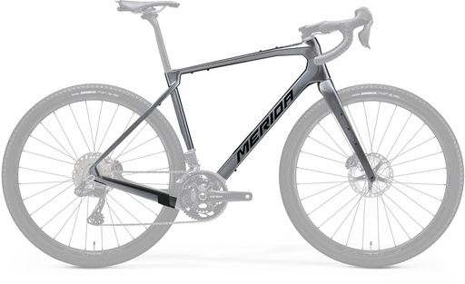 [#BF-2503672] VÁZ MERIDA SILEX 8000 II1 S FEGYVERSZÜRKE (FEKETE/TITÁN)