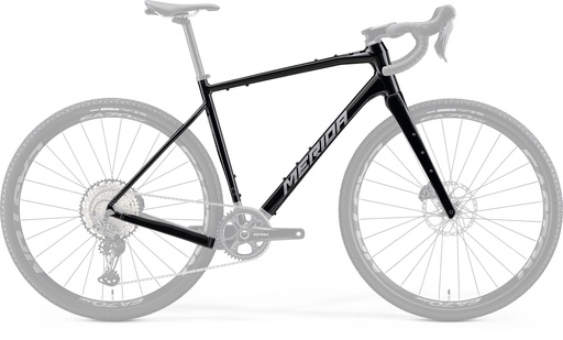 [#BF-2503684] VÁZ MERIDA SILEX 700 II1 FEKETE (SZÜRKE/TITÁN)