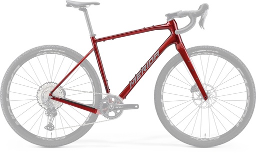 [#BF-2503686] VÁZ MERIDA SILEX 700 II1 XS SÖTÉTEPER (SZÜRKE/PIROS)