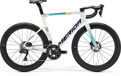 [#BF-2503944] MERIDA REACTO TEAM IV3 GYÖNGYFEHÉR (KÉK-TEAM)
