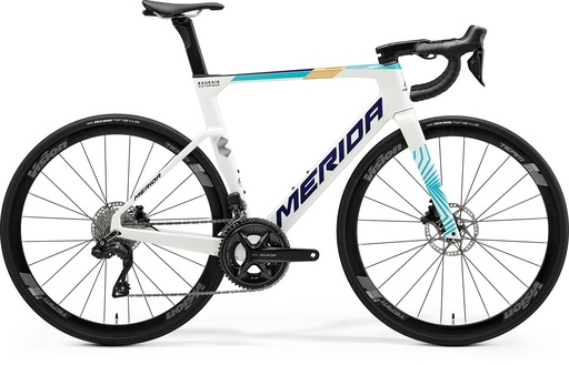 [#BF-2503959] MERIDA REACTO 5000 IV1 GYÖNGYFEHÉR(KÉK-TEAM)