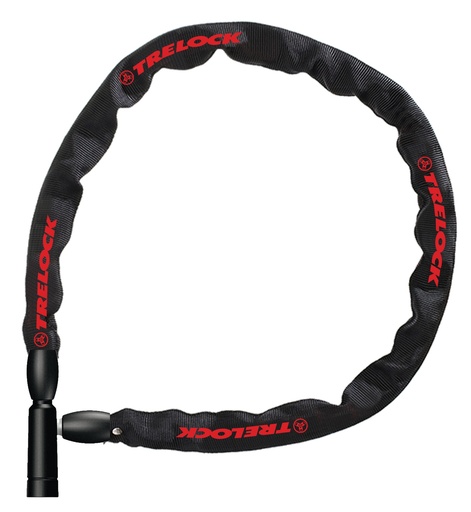 [#BL-183521] Trelock BC 115 kulcsos láncos zár [fekete, 110 cm]