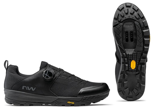 [#BF-80233001-10-40] Cipő NORTHWAVE ALL TER. ROCKIT PLUS 40 FEKETE