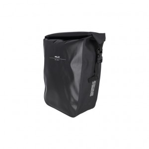 [#VP-250 17 020 20] Táska, csomagtartóra(12mm), egyoldalas, vízálló, vállpánt, laptop rekesz BA-W41
