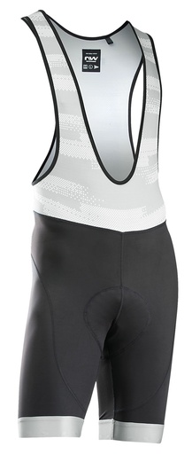 [#BF-89251160-03-3XL] NADRÁG NORTHWAVE ACTIVE EVO RÖVID 3XL KANTÁROS, FEKETE/SZÜRKE