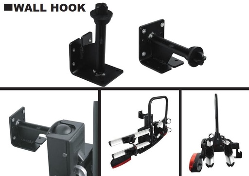 [#BL-143986] Menabo Wall Hook fali konzol vonóhorgos szállítókhoz kerékpár faliakasztó