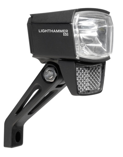 [#BL-237270] Trelock LS 800 LIGHT HAMMER 60 + ZL 410 AM első lámpa ebike akkumulátorhoz