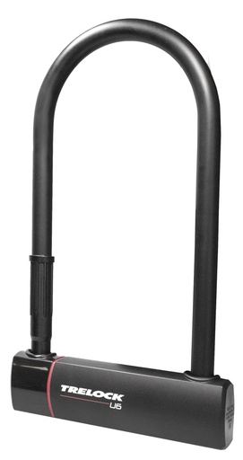 [#BL-192483] Trelock U6 kulcsos U-lakat [fekete, 230 mm]