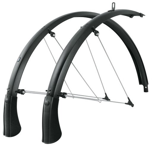 [#BL-107159] SKS-Germany Bluemels Trekking 28" Matt Edition sárvédő szett [53 mm, matt fekete]