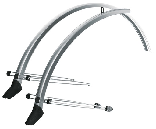 [#BL-134485] SKS-Germany Commuter Hybrid sárvédő szett [45 mm, ezüst]