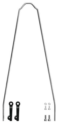 [#BL-245760] SKS-Germany Velo 55 Kids sárvédőrögzítő [ezüst]