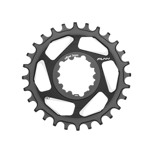 [#BL-200164] FUNN Solo DX (Sram DM 6mm offset) Direct Mount lánctányér [fekete, 32]