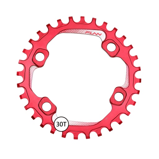 [#BL-206972] FUNN Solo NW 96 4 furatos aszimmetrikus lánctányér [piros, 34]