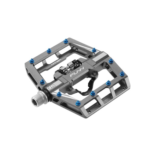 [#BL-252655] FUNN Mamba platform egyoldalas patentpedál [szürke]