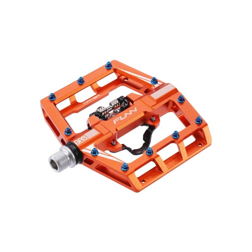 [#BL-252681] FUNN Mamba platform kétoldalas SPD/platform patentpedál [narancs]