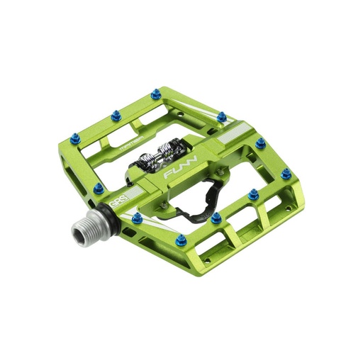 [#BL-252679] FUNN Mamba platform kétoldalas SPD/platform patentpedál [wasabi]