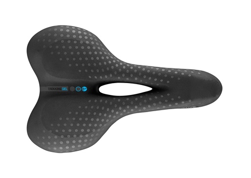 [#BL-189154] Selle San Marco Trekking Small Open-Fit Gel nyereg [fekete]