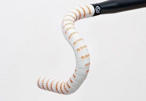 [#BL-253985] Bike Ribbon Scrub kormányszalag (bandázs) [fehér-narancs]