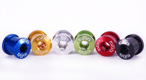 [#BL-39389] a2Z 7075-T6 alu lánctányér csavar 2x hajtóműhöz [narancs, 5 pár]