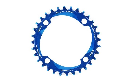 [#BL-168743] a2Z Narrow Wide (BCD: 96) 4 furatos aszimmetrikus lánctányér [kék, 32]